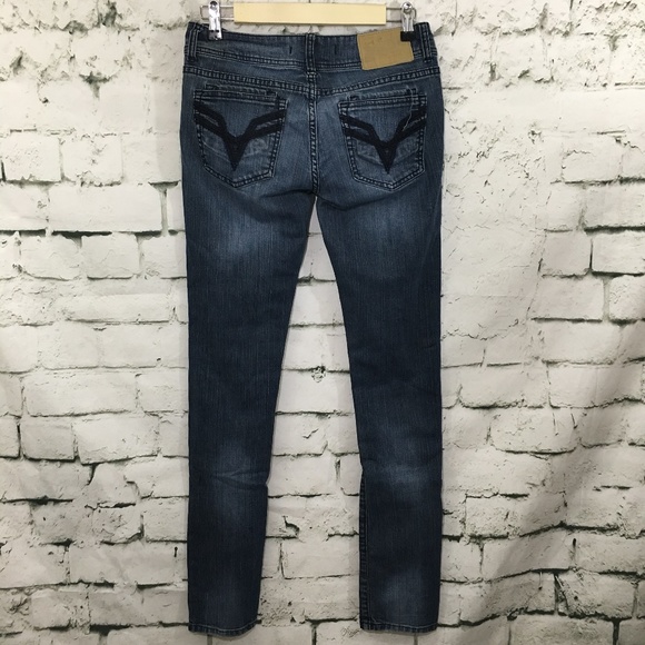 Vigoss Jeans Studio Skinny Pockets Distressed Denim Jean Poshmark